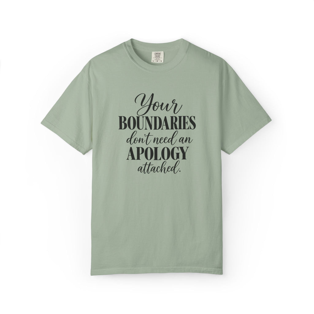 Your Boundaries Don't Need An Apology Graphic Tee