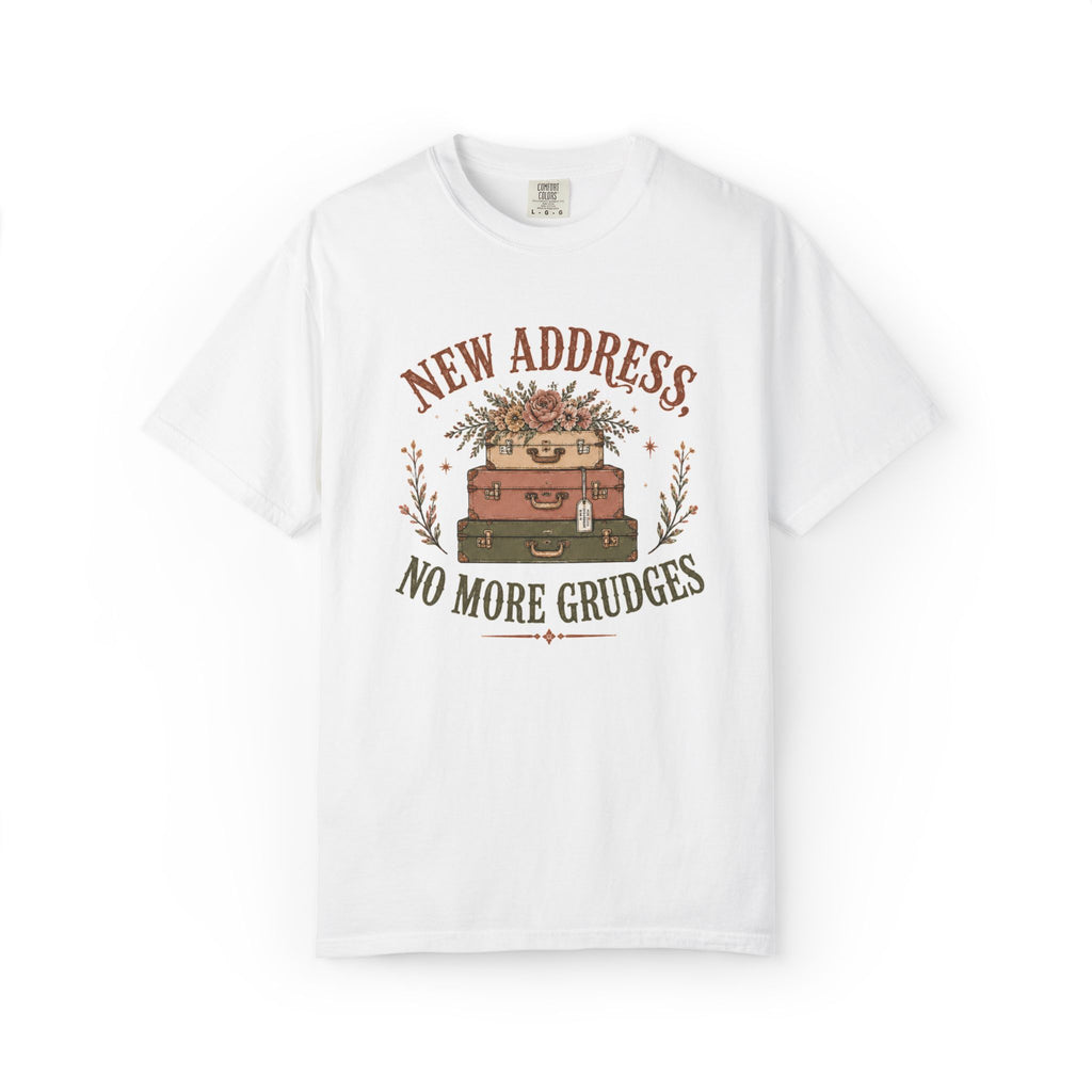 New Address. No More Grudges. Graphic Tee