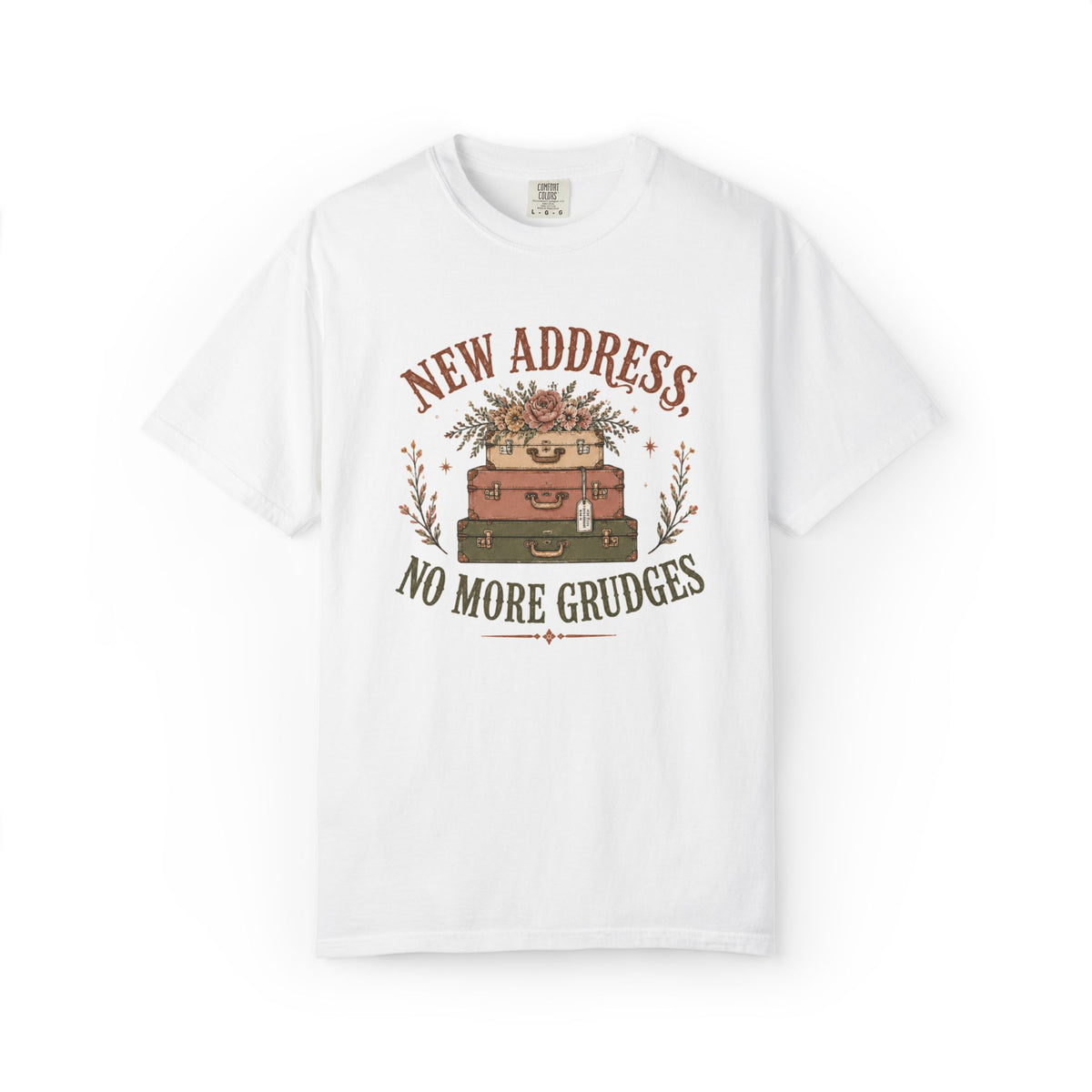 New Address. No More Grudges. Graphic Tee