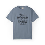 Your Boundaries Don't Need An Apology Graphic Tee