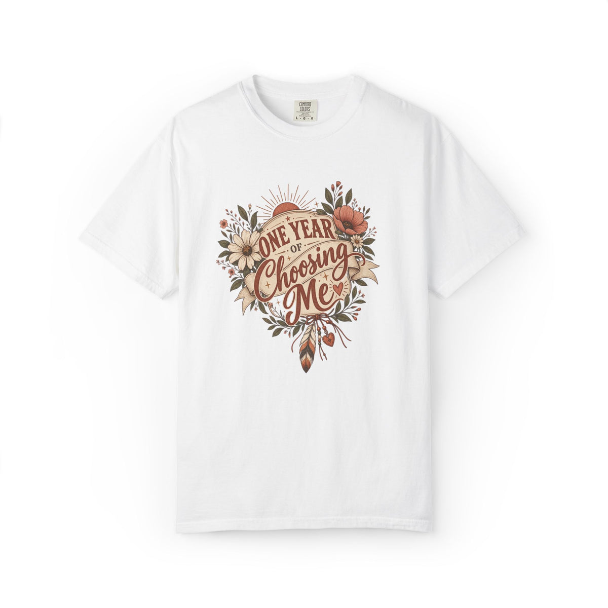 One Year of Choosing Me Graphic Tee
