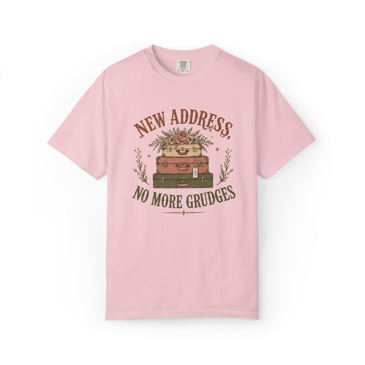 New Address. No More Grudges. Graphic Tee