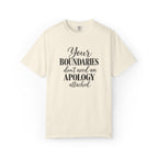Your Boundaries Don't Need An Apology Graphic Tee
