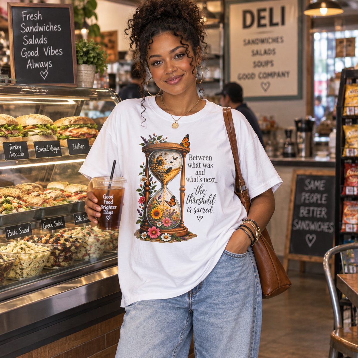 Between What Was and What's Next Graphic Tee