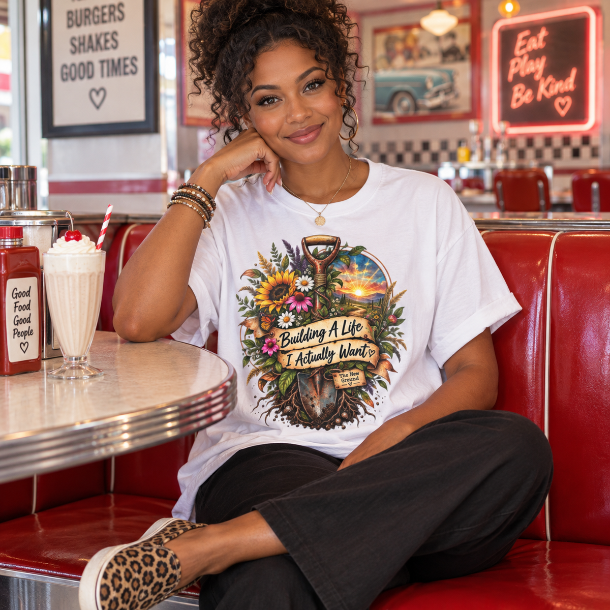 Building A Life I Actually Want Graphic Tee