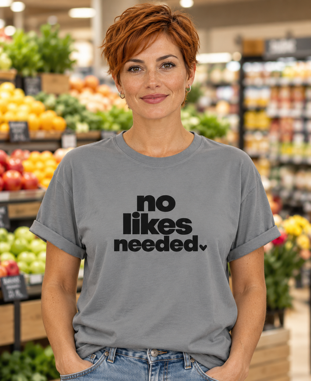 No Likes Needed Graphic Tee