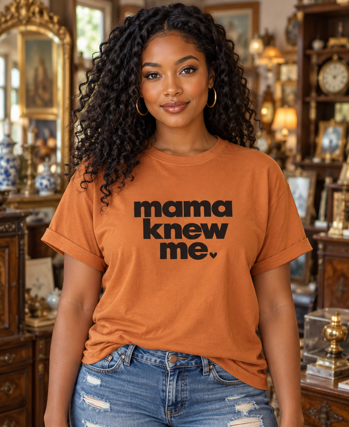 Mama Knew Me Tee Graphic Tee