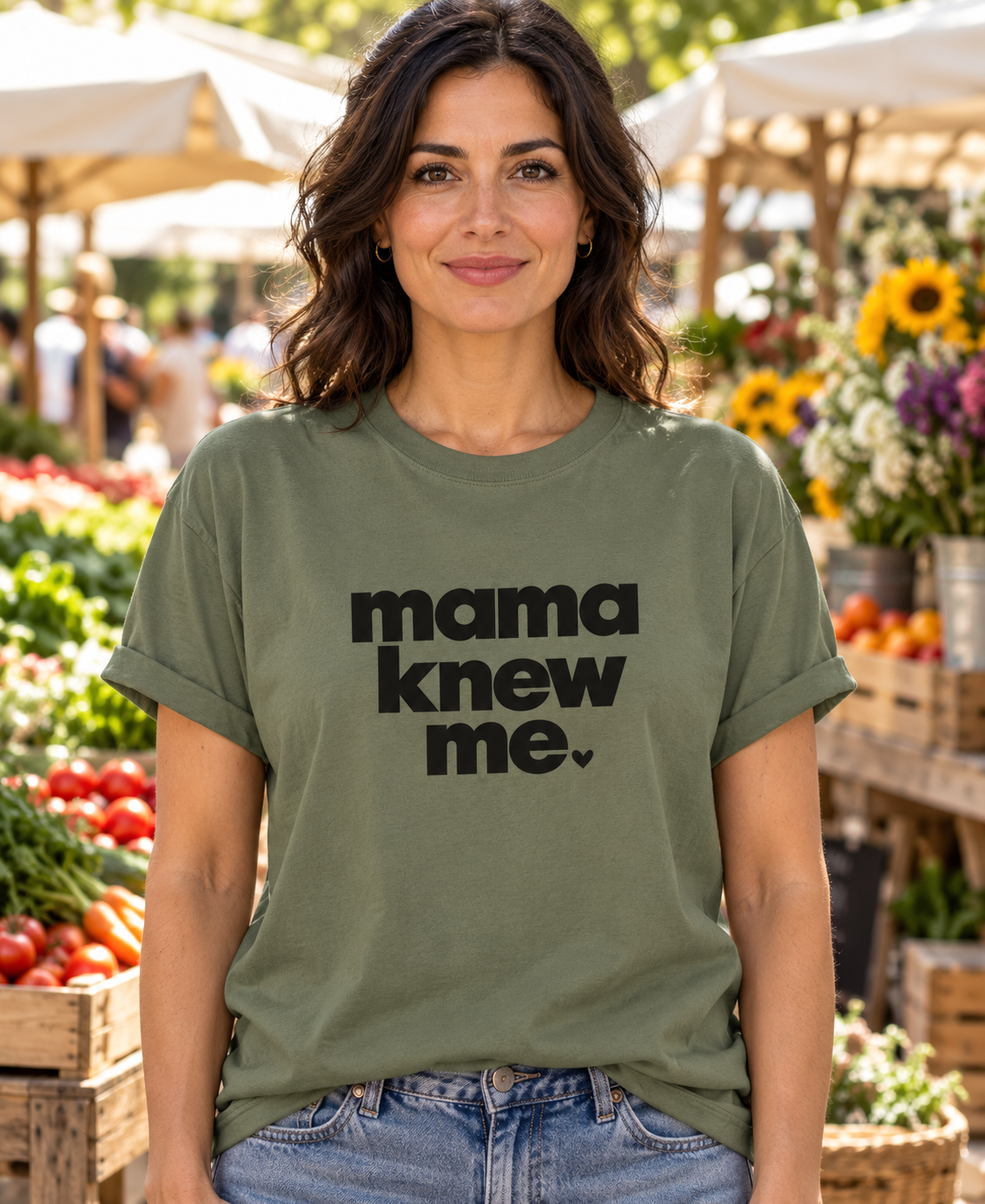 Mama Knew Me Tee Graphic Tee