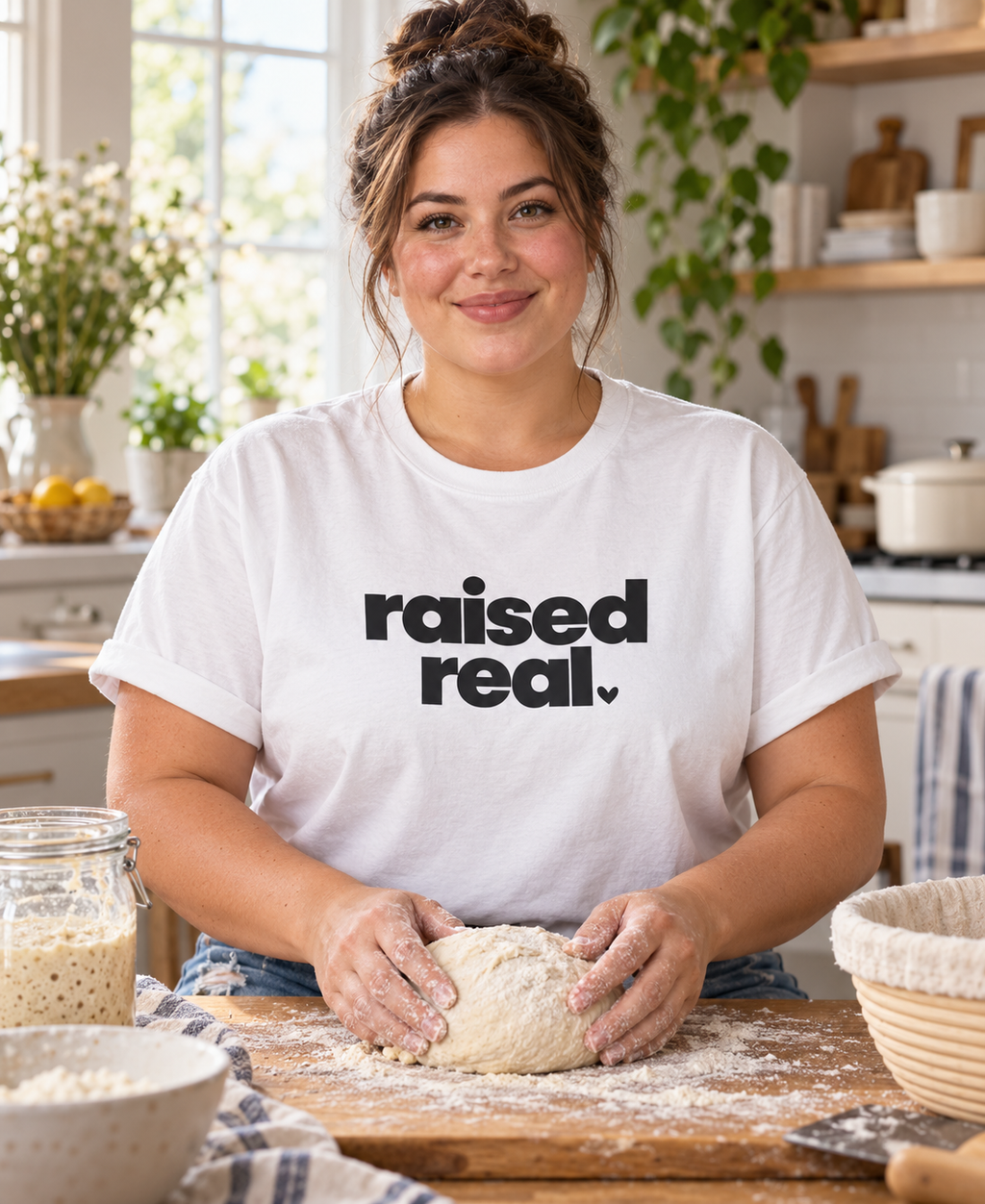 Raised Real Graphic Tee