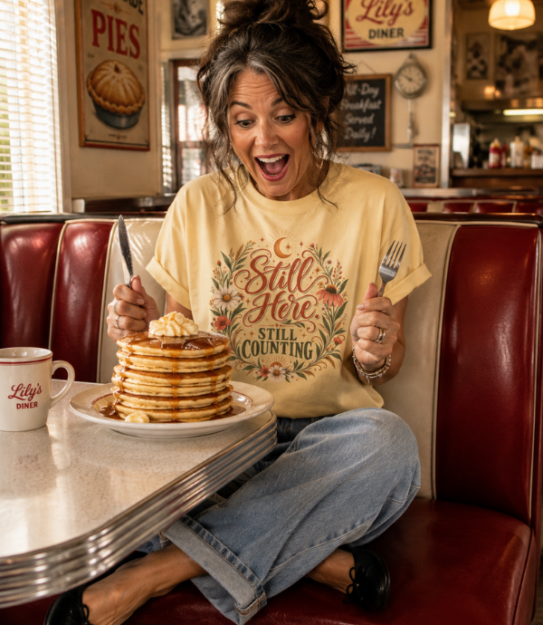 Still Here. Still Counting Graphic Tee